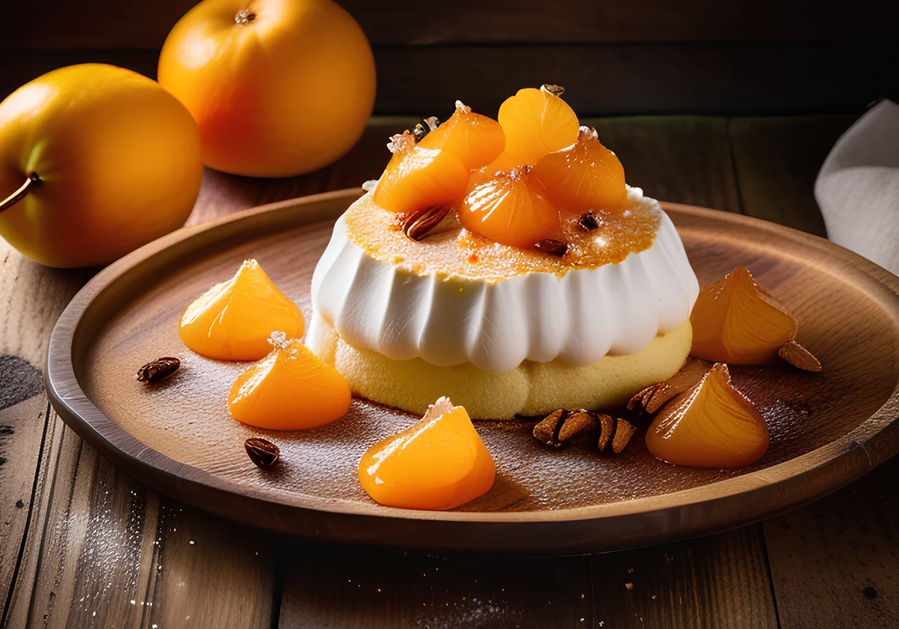 Semolina Pudding with Quince