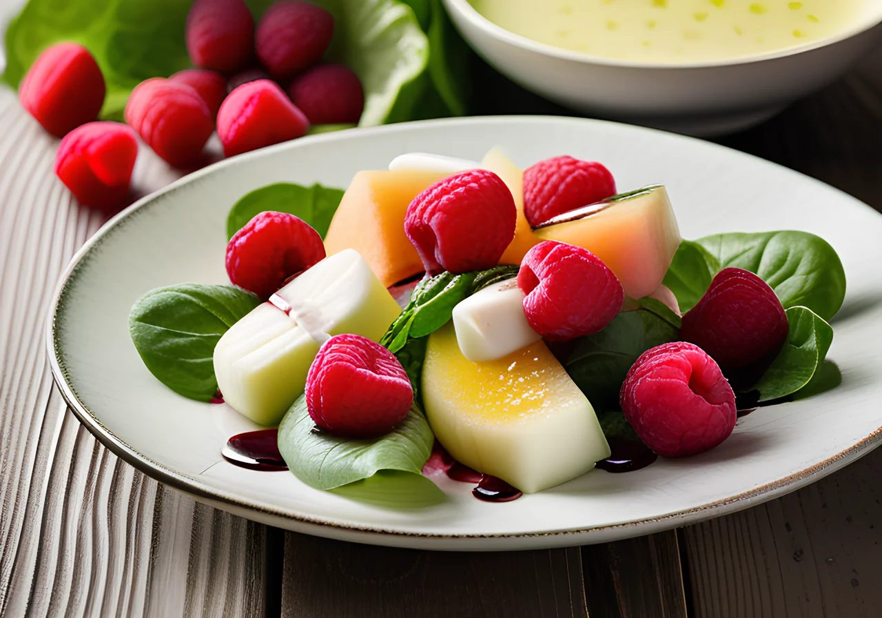 Mozzarella Melon Salad