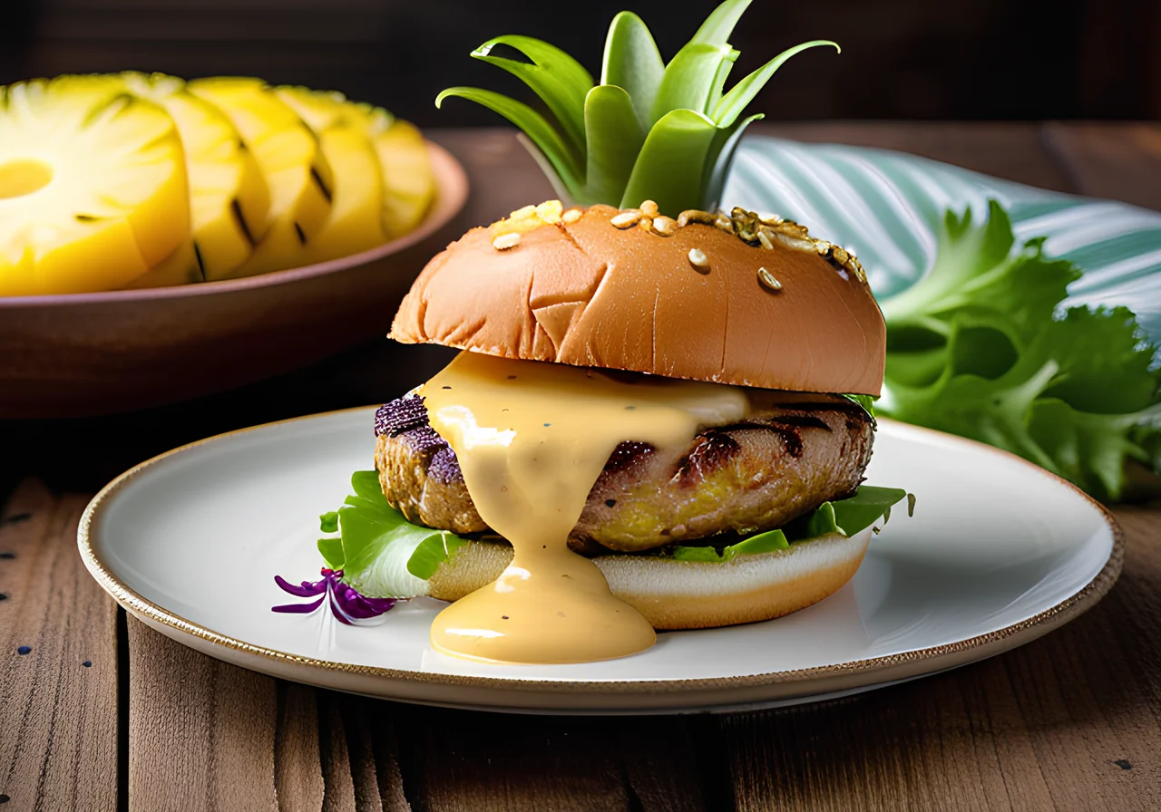 Pineapple Burger