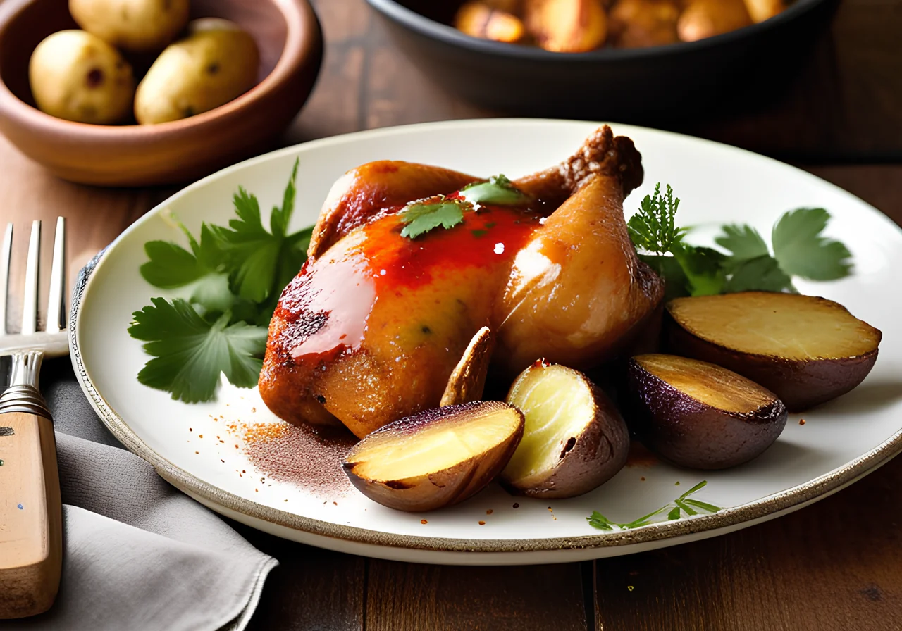 Oven-Baked Chicken Thighs