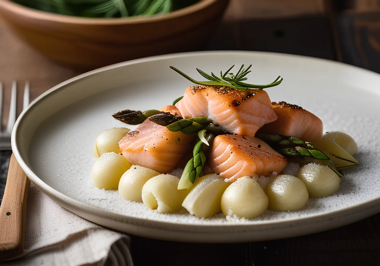 Gnocchi with Salmon