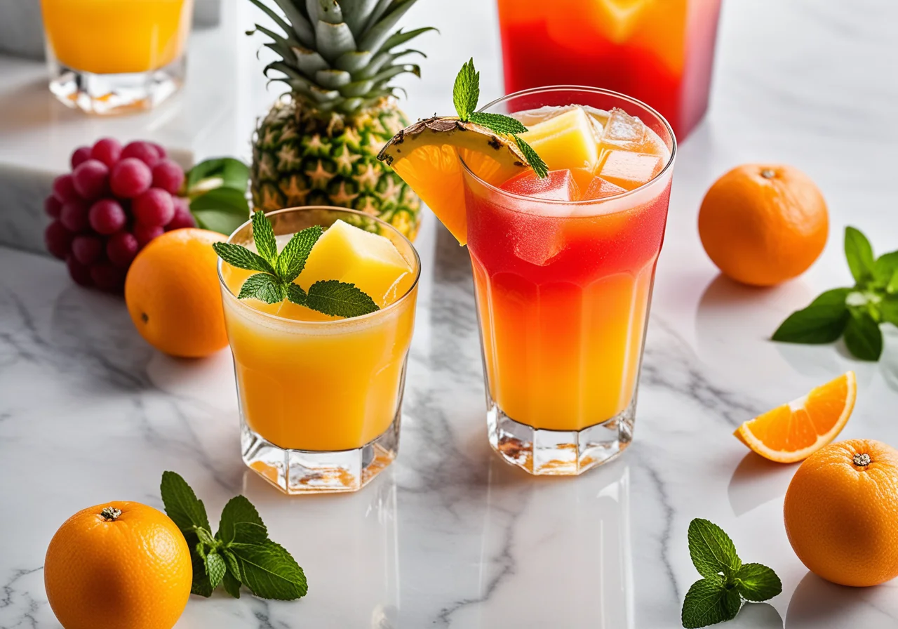 Vitaminbombe (Fruit-vegetable Cocktail)