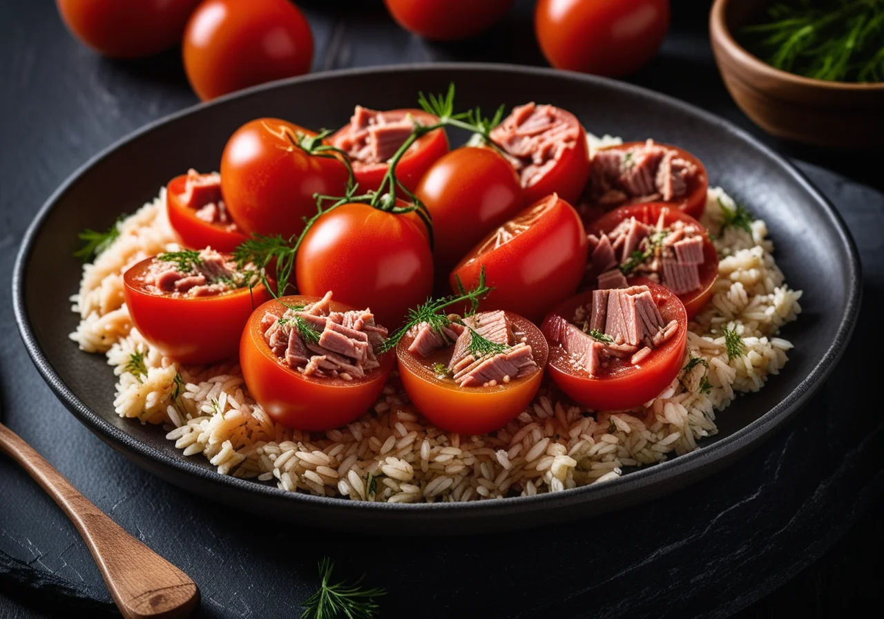 Stewed Tuna Tomatoes