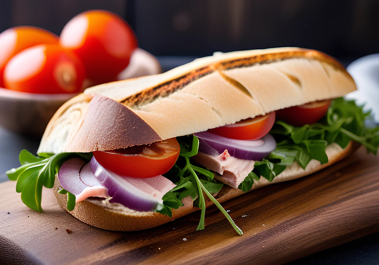 Pita Sandwiches with Tuna