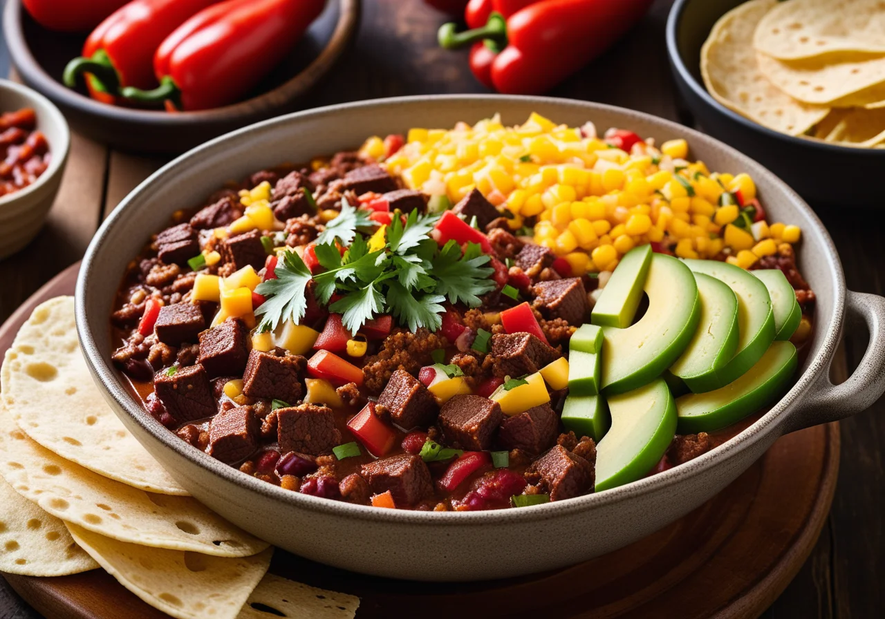 Chili con Carne with Bell Peppers