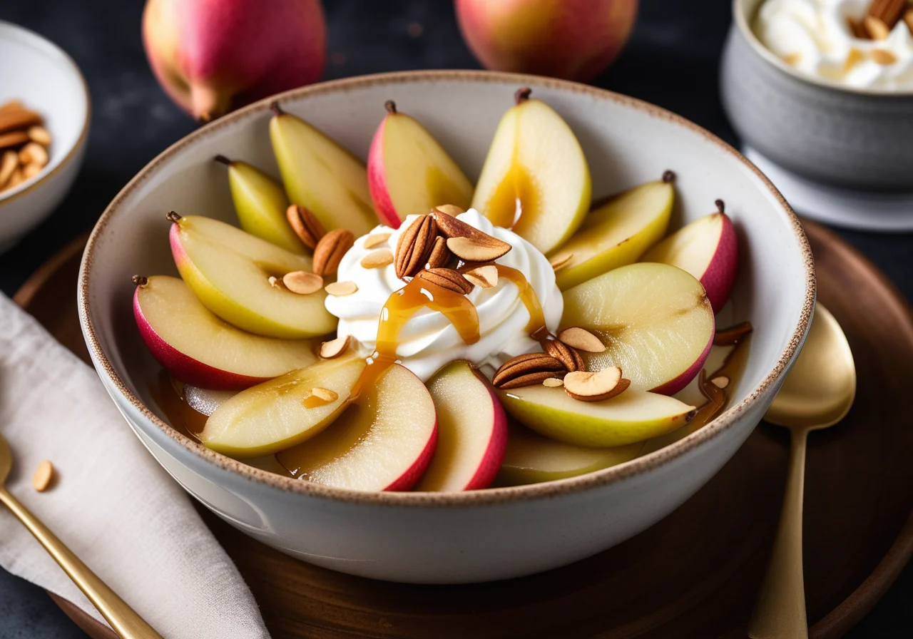Korean Pears with Ginger