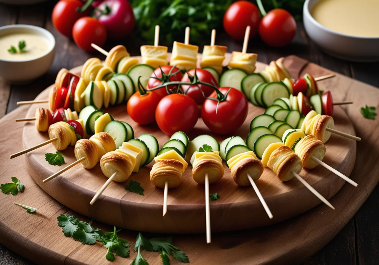 Funny Cheese Skewers