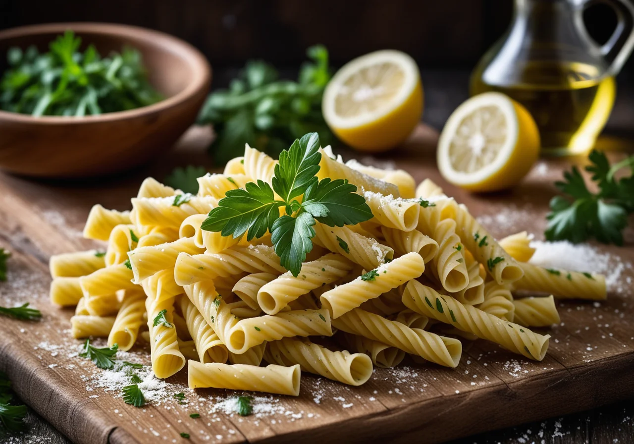 Making Pasta Dough and Rolling It With a Pasta Machine