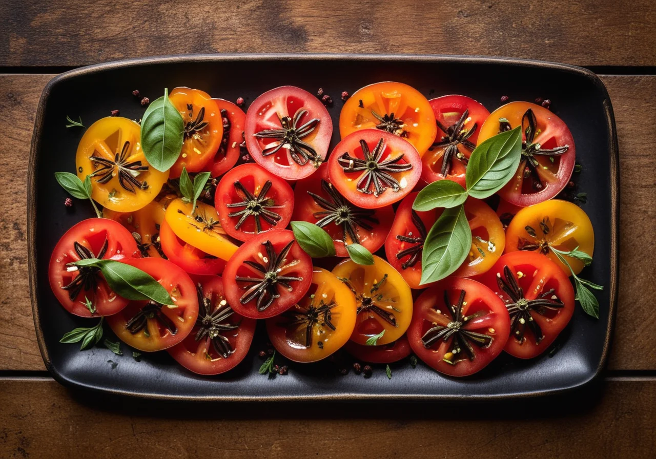 Tomato and Pepper Salad