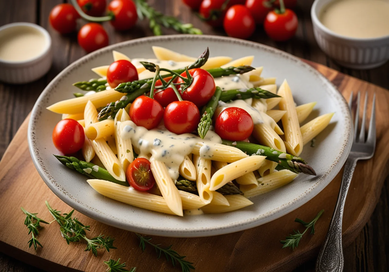 Penne with Gorgonzola Sauce