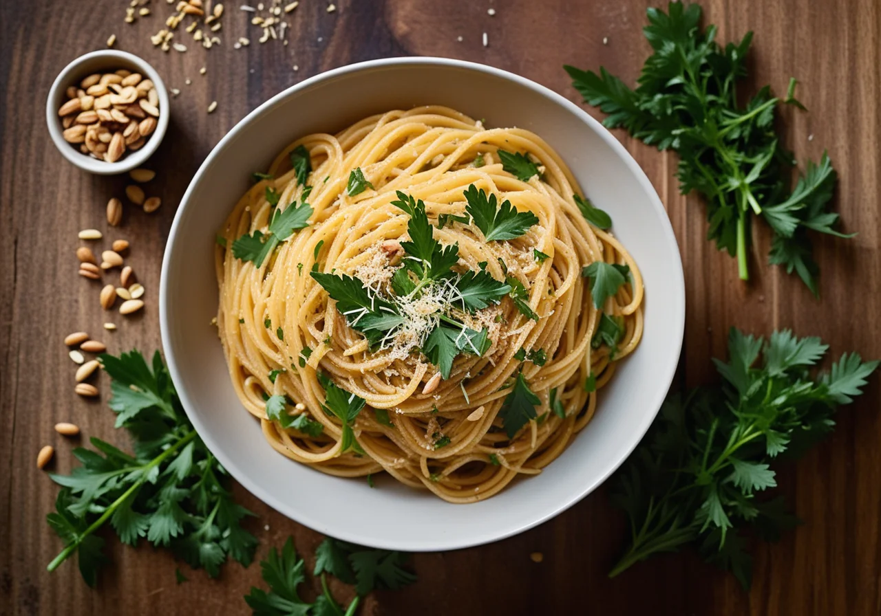 Dandelion Whole Wheat Pasta