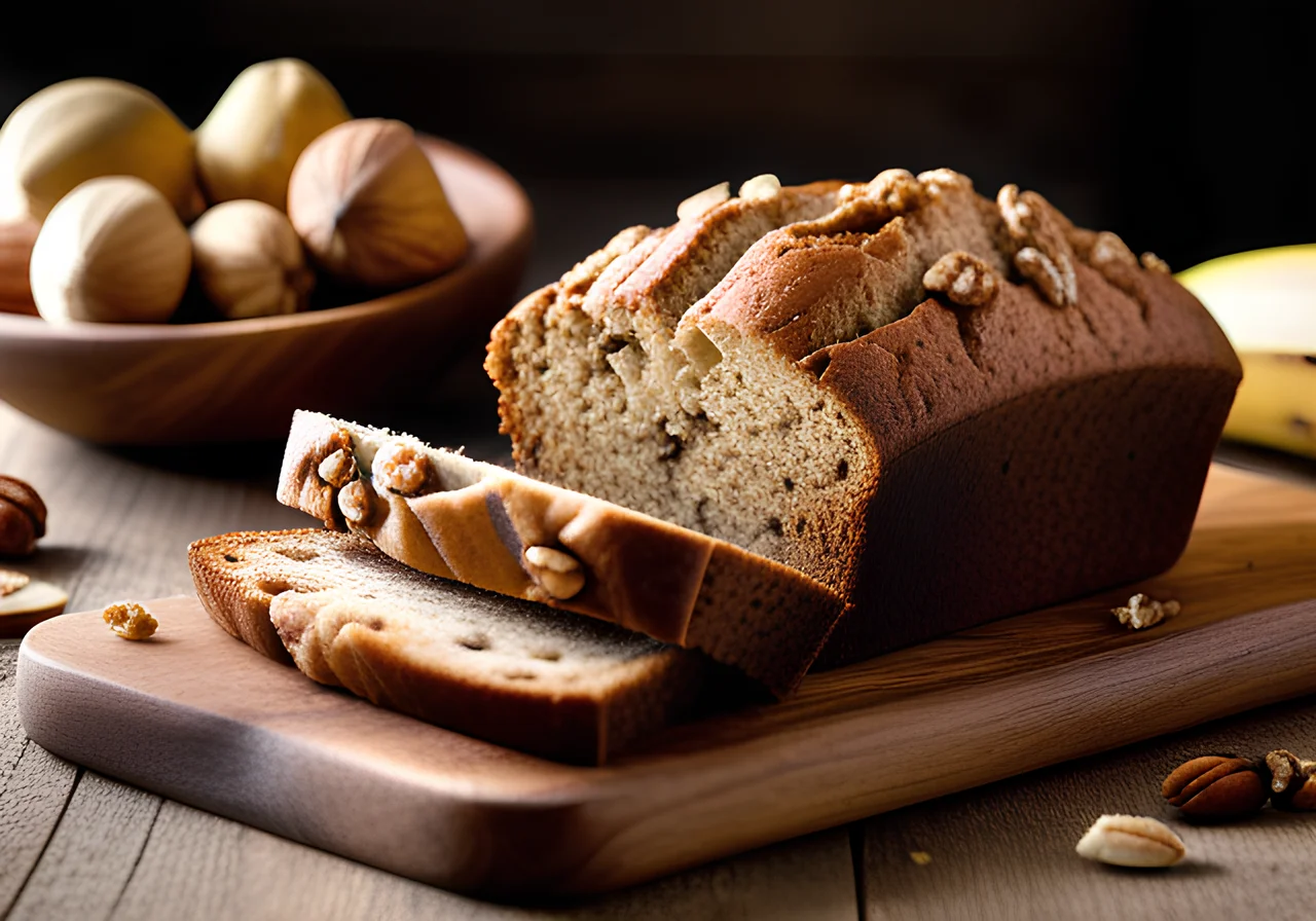 Banana Bread with Walnuts