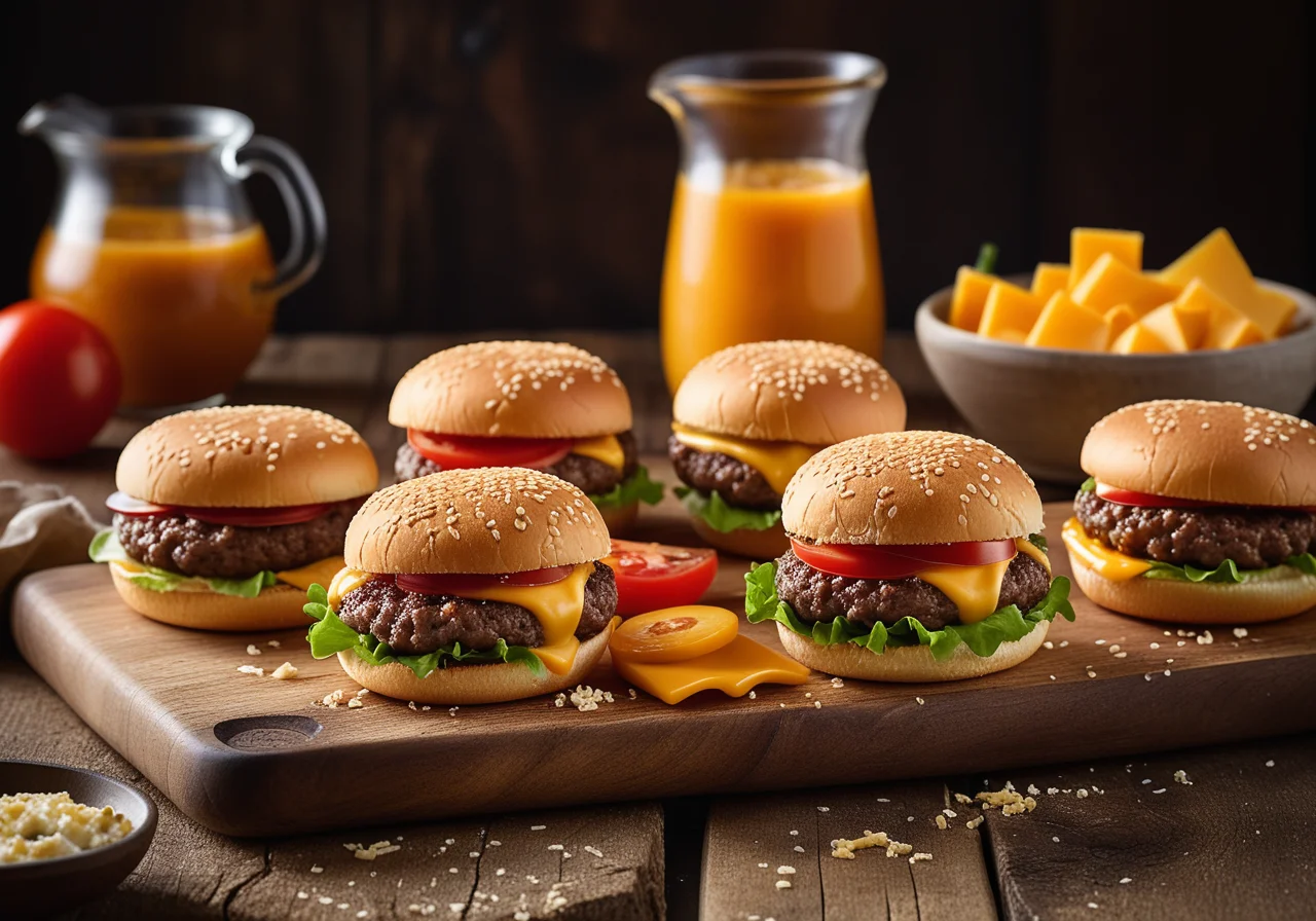 Mini Cheeseburgers