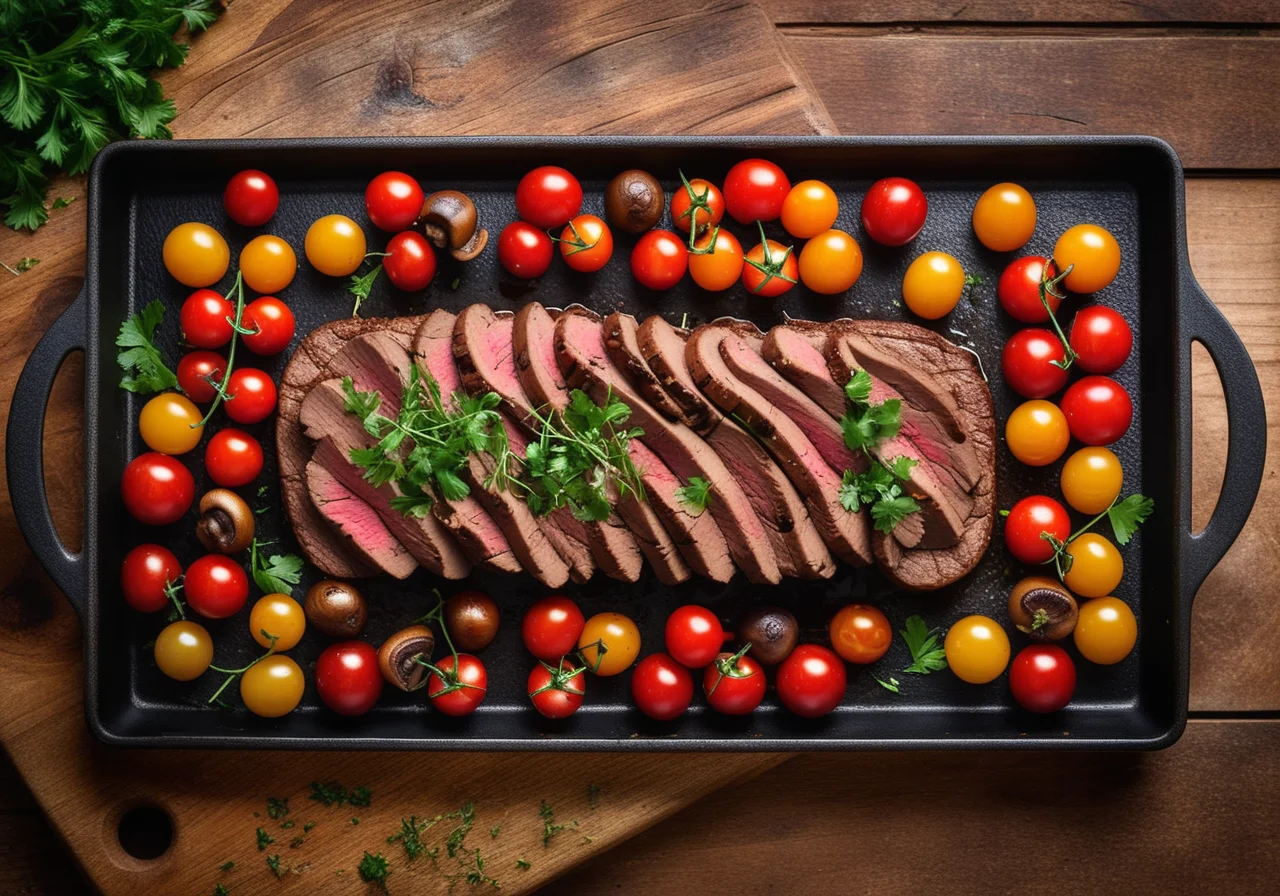 Steakpan with Mushrooms