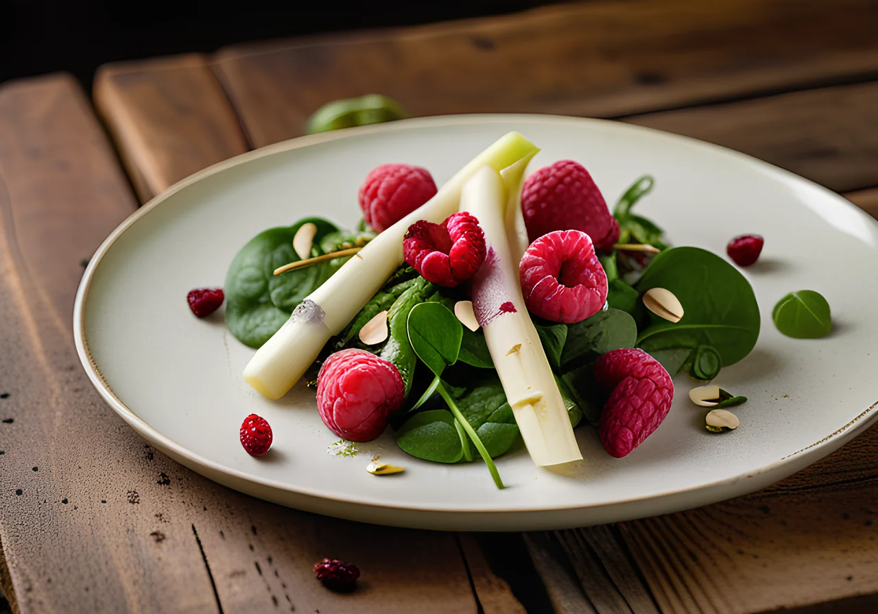 Spring Salad with Asparagus