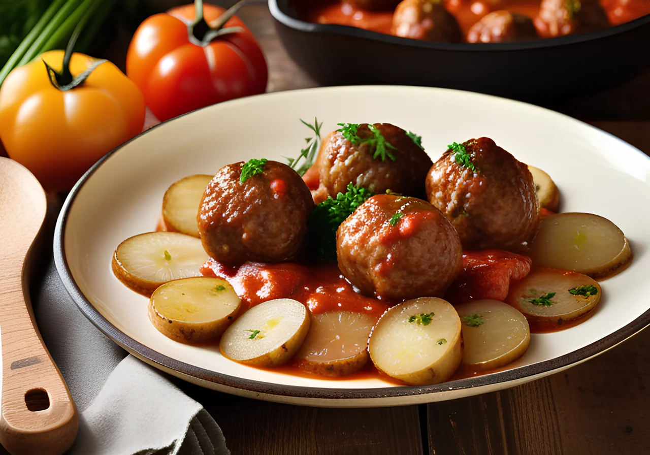 Turkish Meatball Skillet