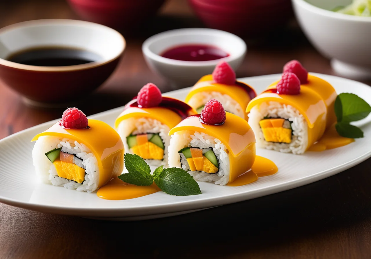 Sweet Mango Sushi