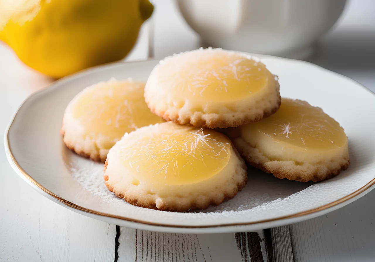 Lemon‑Coconut Sponge Cookies