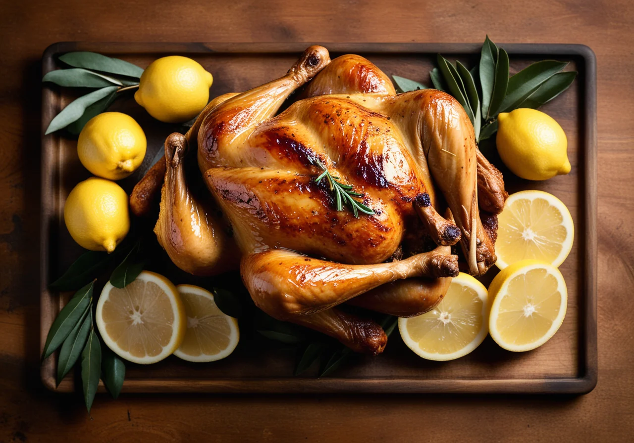 Chicken Parts from the Oven