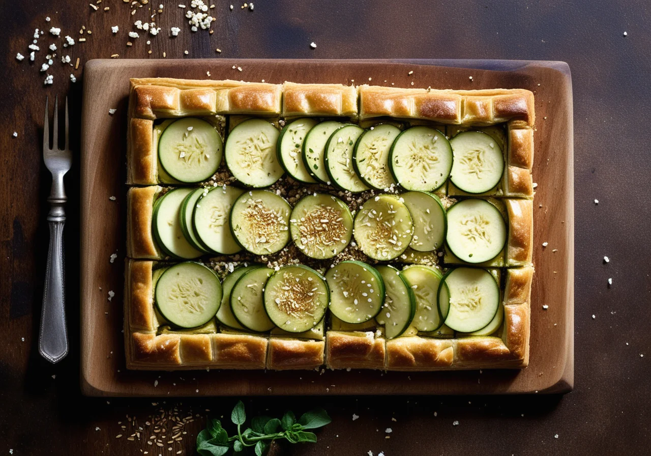 Vegetable Pastry and Small Pastries from Crete