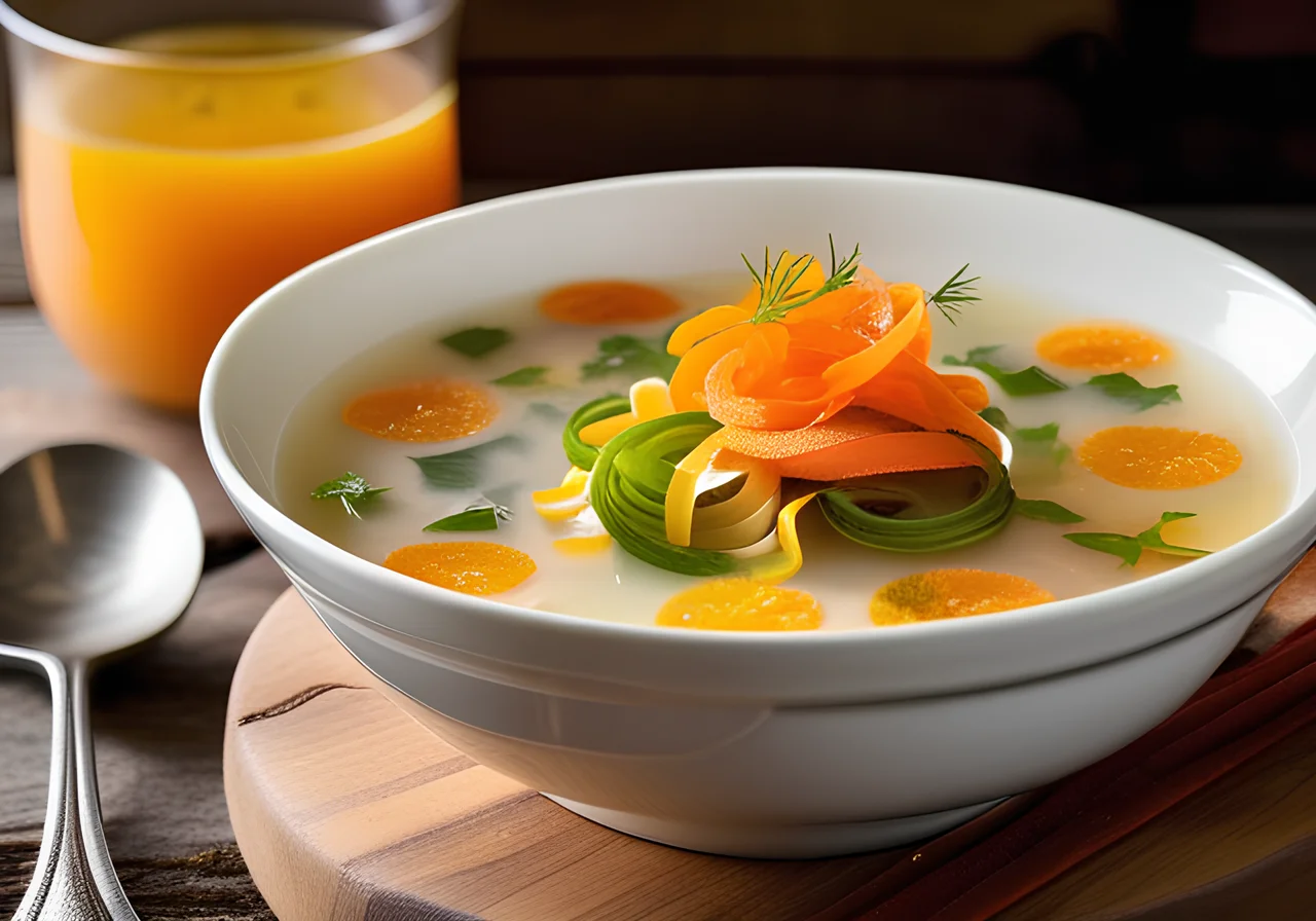 Vegetarian Frittata Soup