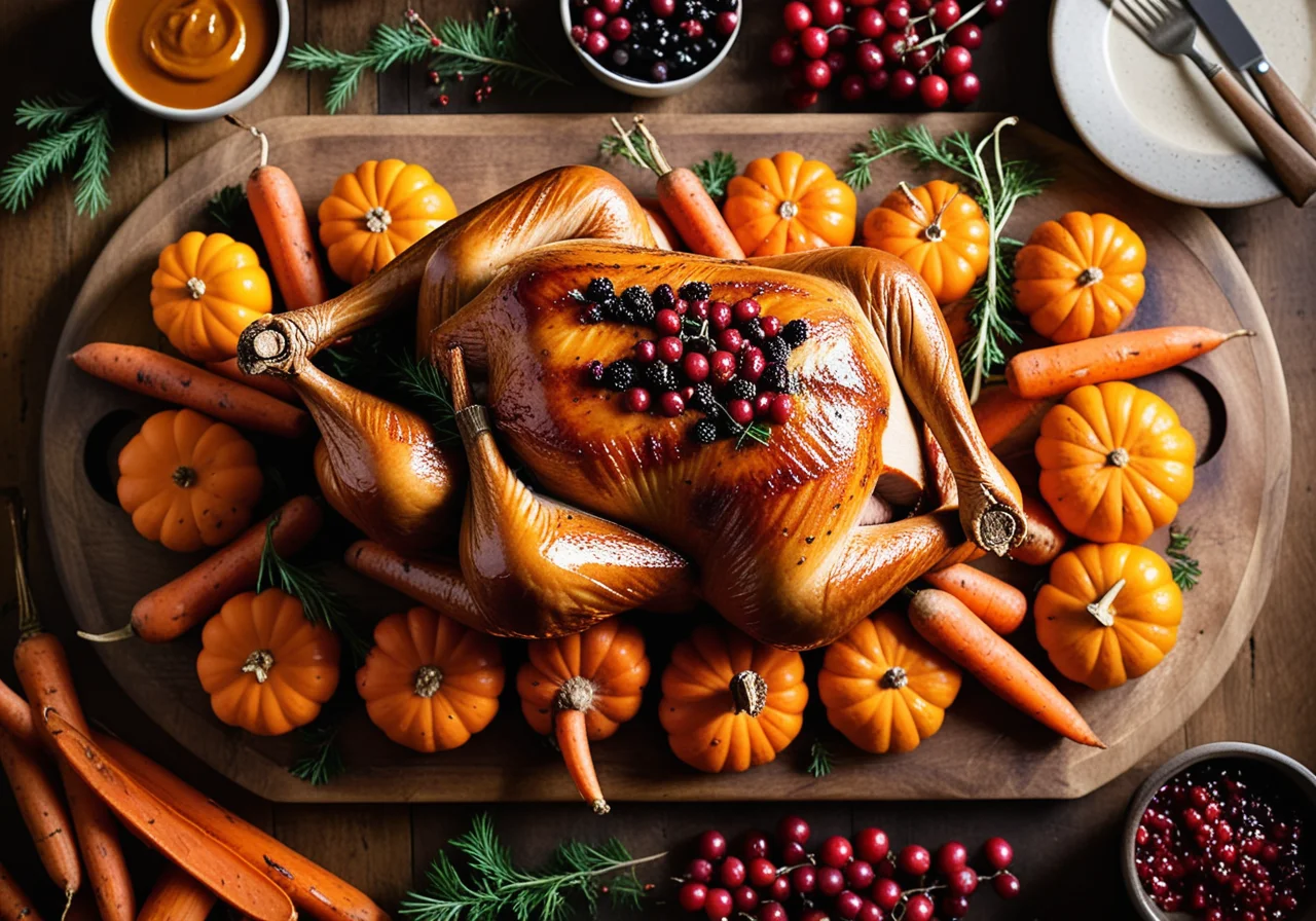 Christmas Turkey Roast with Vegetables