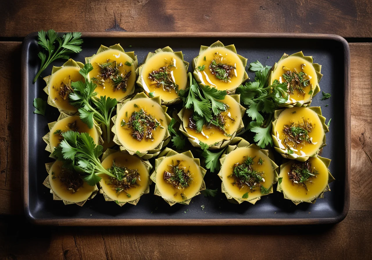 Artichokes with Spicy Dip