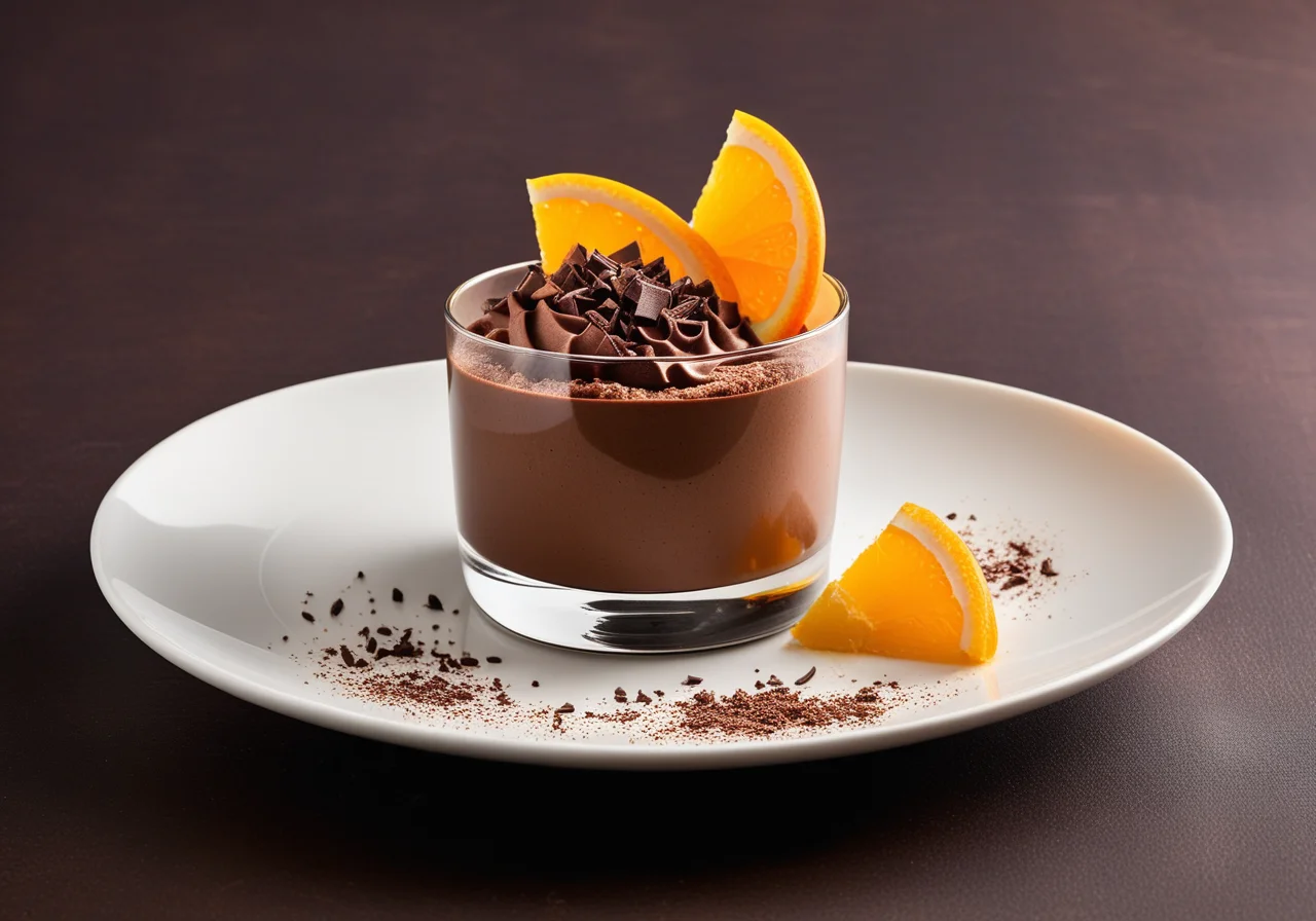 Chocolate Mousse without Alcohol