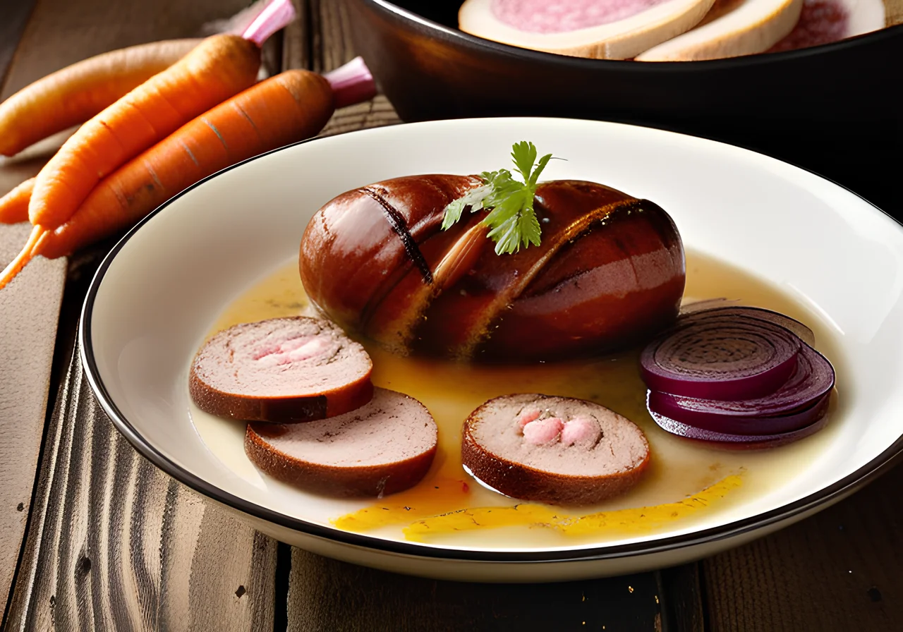 Nürnberger Bratwürste in Broth