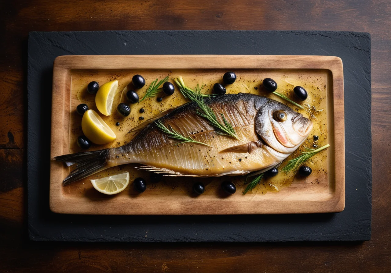 Sea Bream with Fennel and Olives