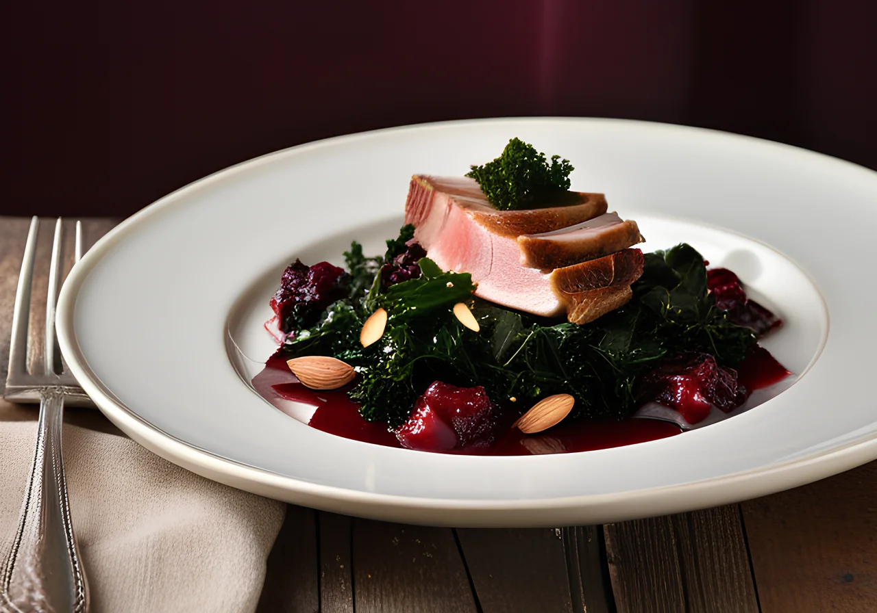 Pheasant with Cranberry Sauce