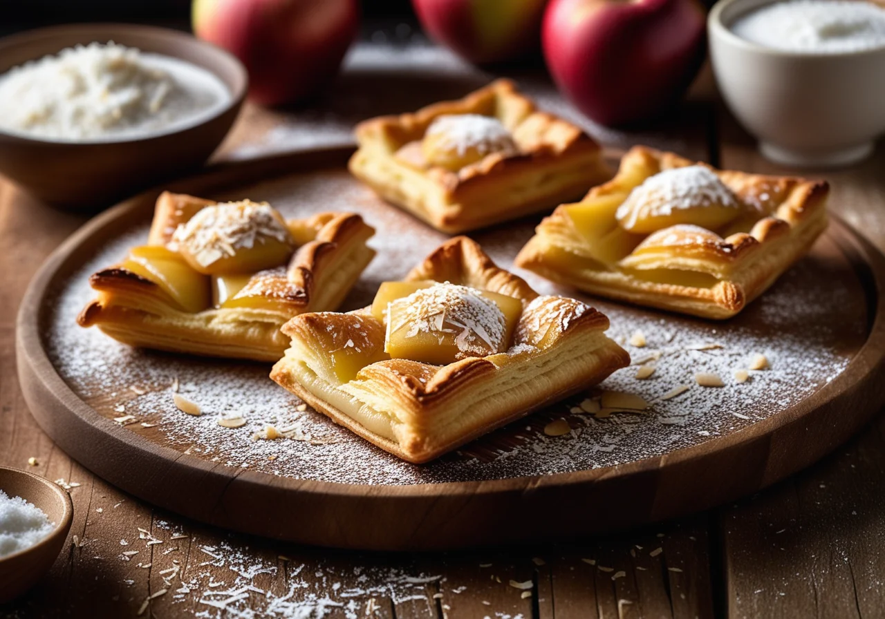 Crispy Apple Pastries