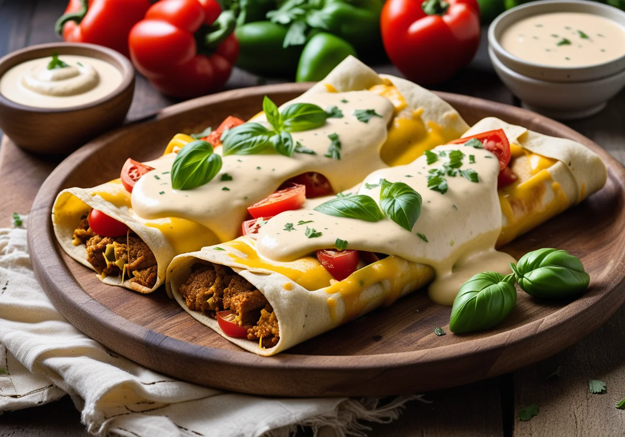 Vegetable Enchiladas