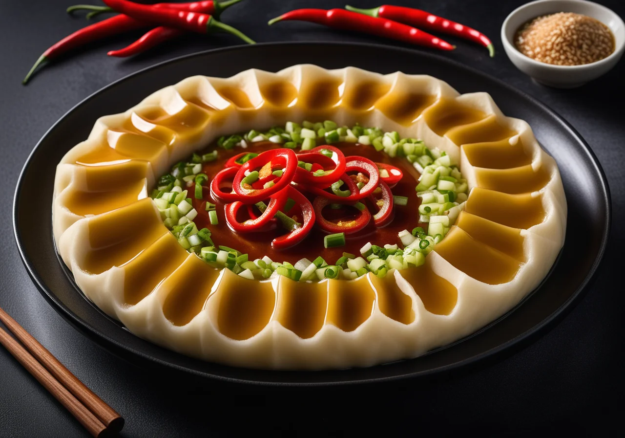 Wan Tans with two dips