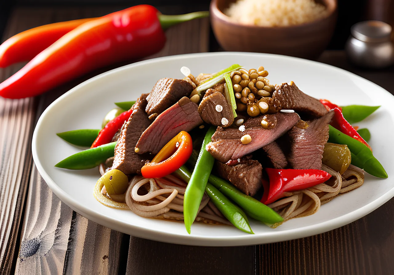 Beef and Ginger Stir-Fry