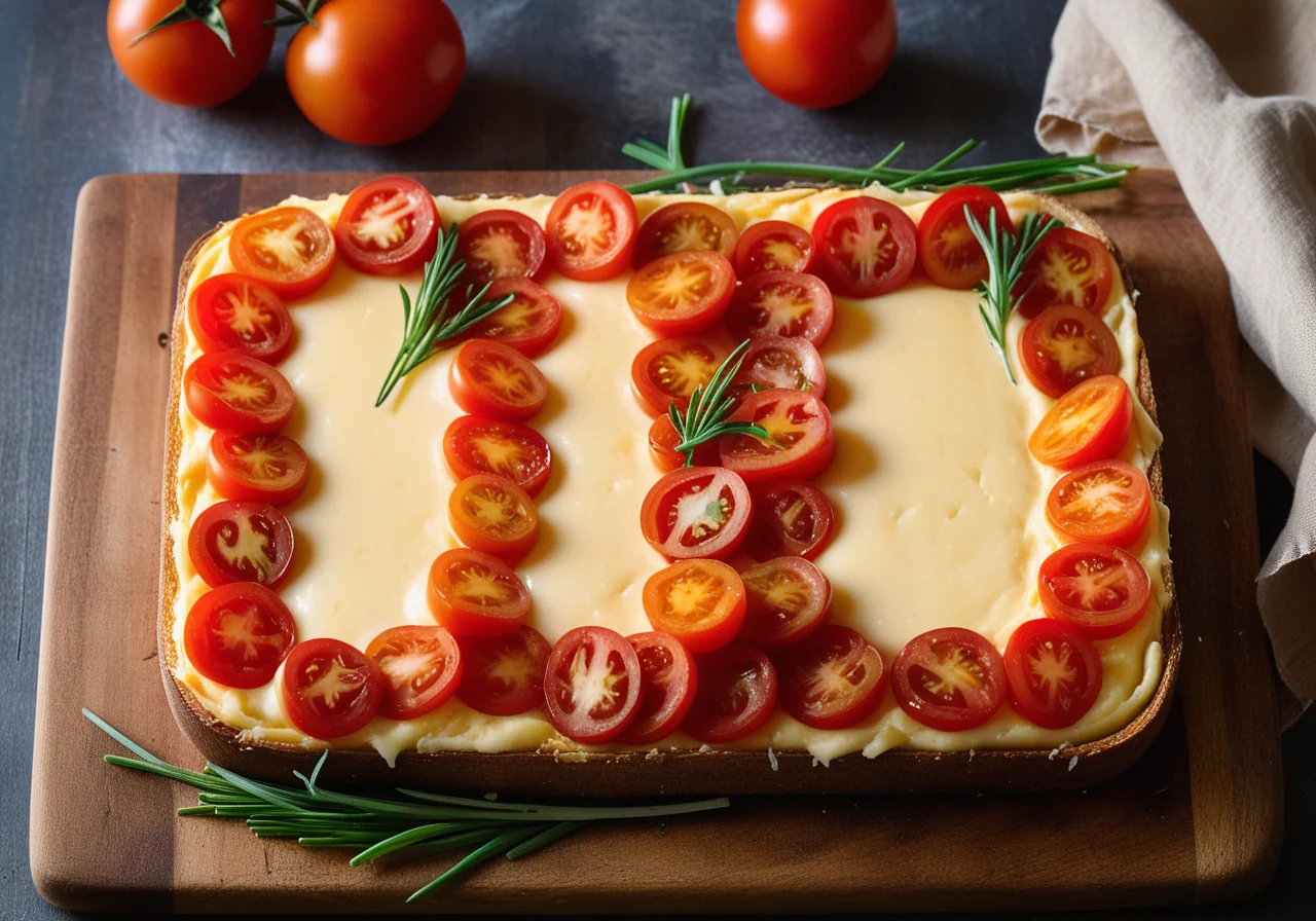 Baked Cheese Tomatoes