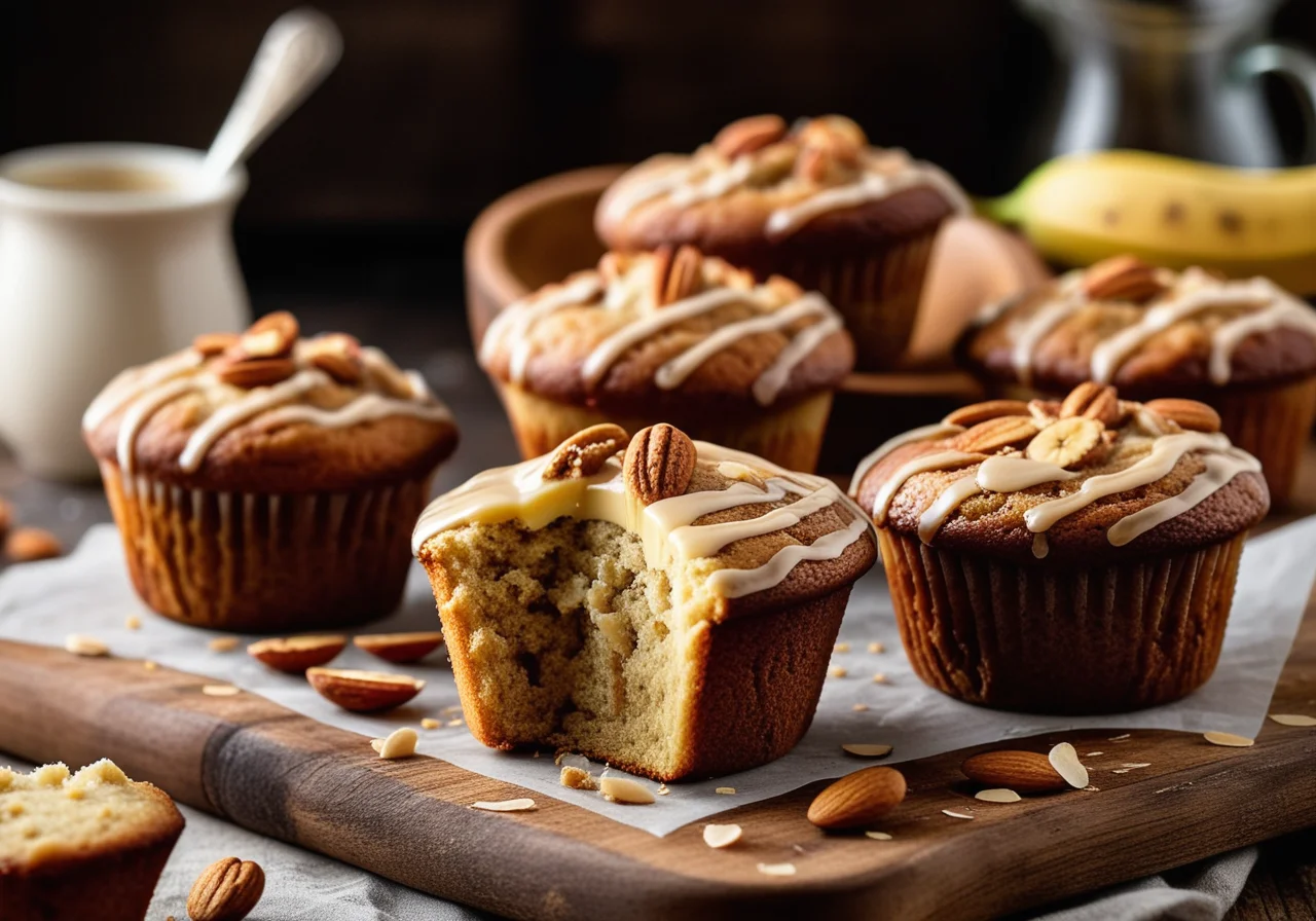 Banana Buttermilk Muffins