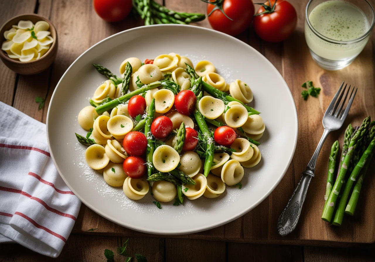 Orecchiette with Vegetable Sauce