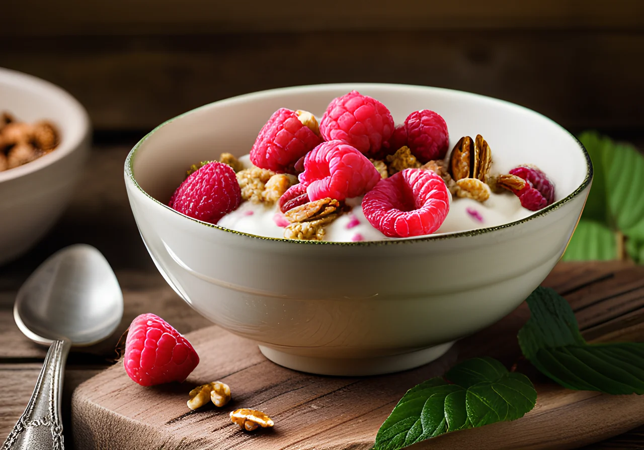 Raspberry Birch Muesli for Thermomix