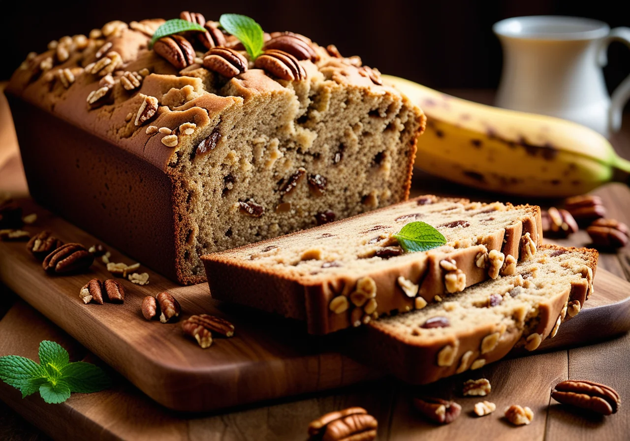 Banana Bread with Nuts