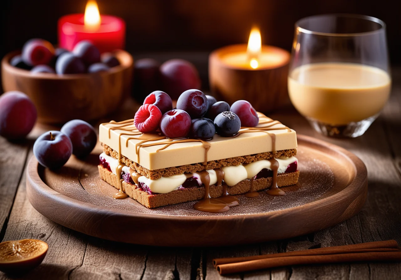 Cinnamon Gingerbread Parfait