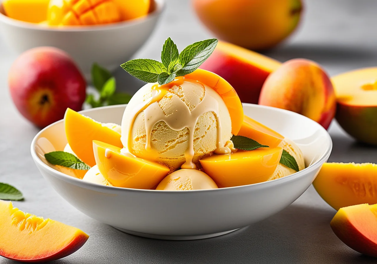 Mango Ice Cream