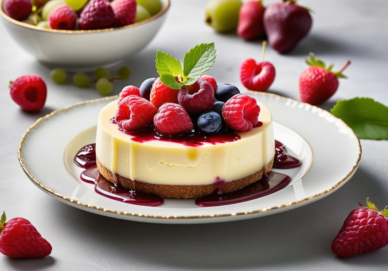 Filled Camembert Cake