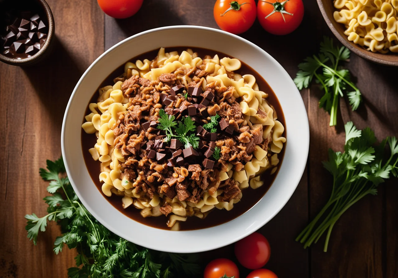 Turkey Ragout with Spaetzle