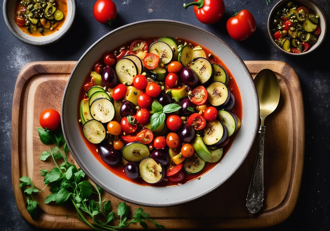 Vegetable Pan with Eggplant
