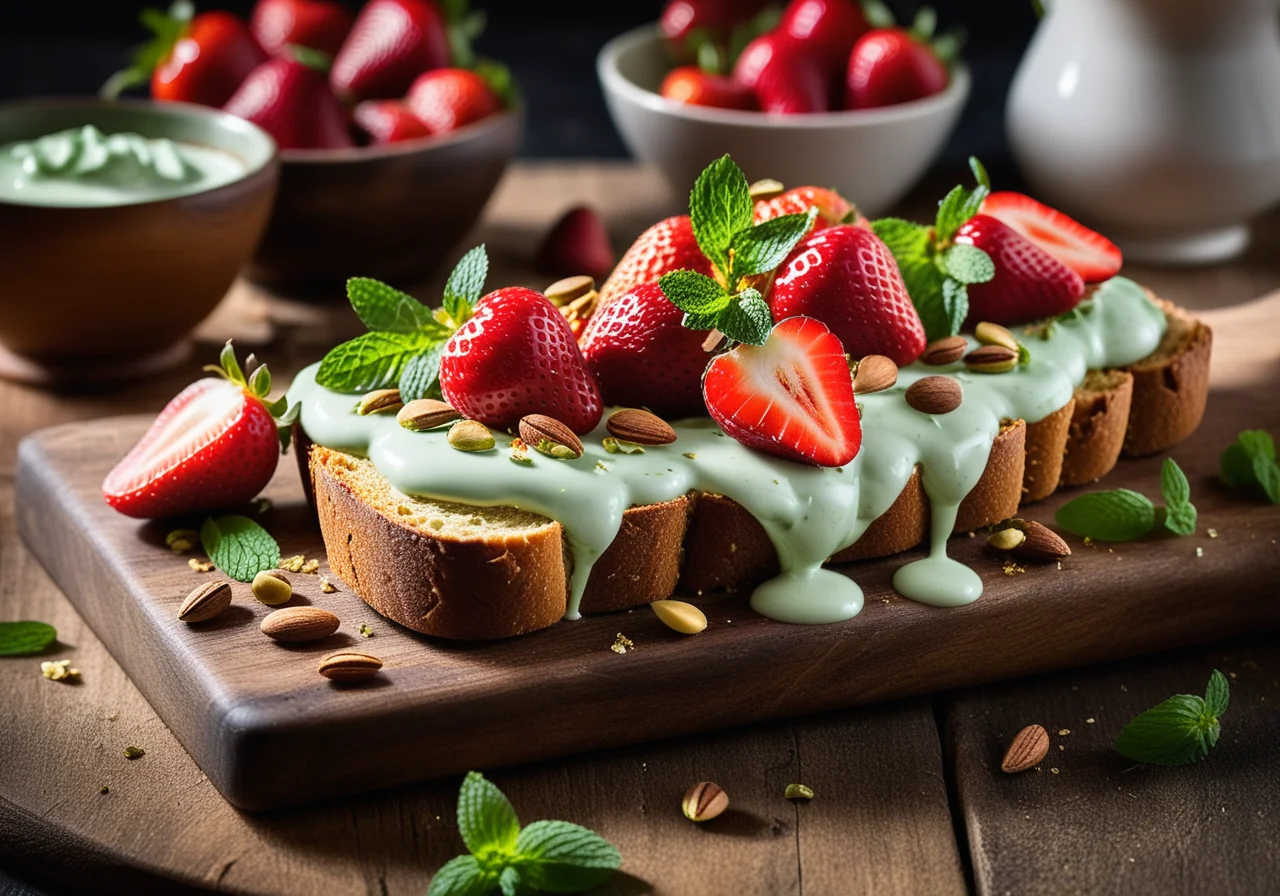 Roasted Yeast Loaf Slices