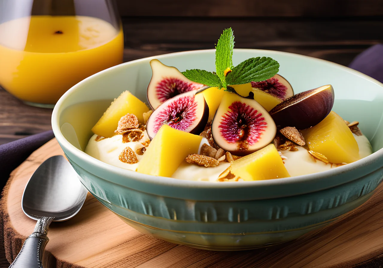Cream Cheese with Fruits
