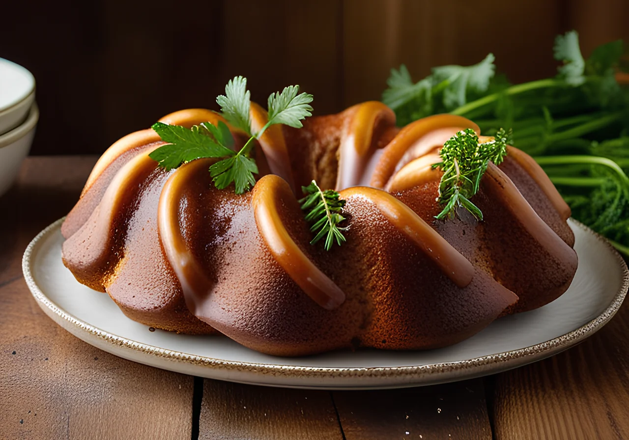 Pretzel Bundt Cake