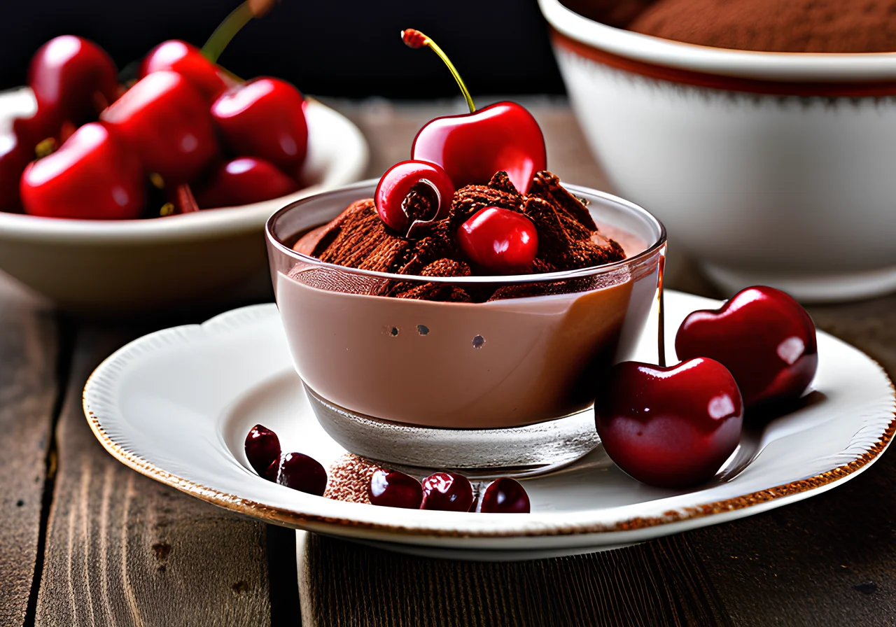 Chocolate Cherry Quark
