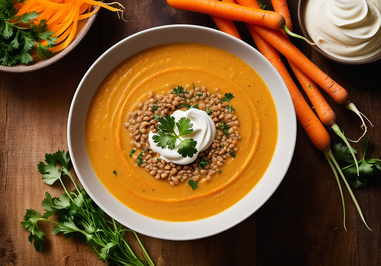 Lentil Soup with Carrots